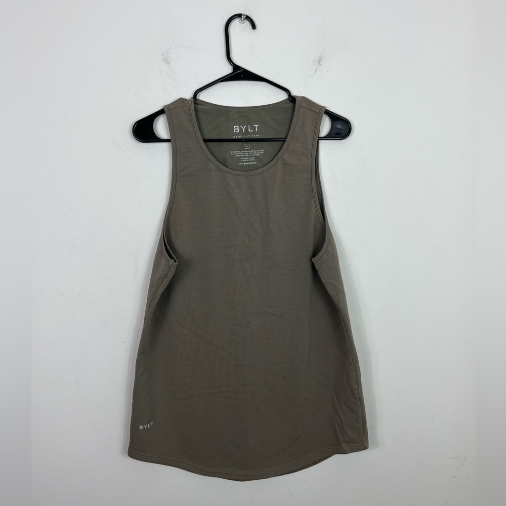BYLT Signature Drop-Cut Tank Sz M